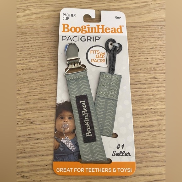 🆕 BooginHead PaciGrip Baby Pacifier toy Clip Bundle Om+🆕 - Picture 2 of 5